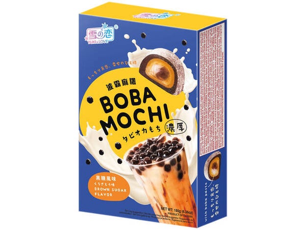 %Yuki&Love Boba Mochi Brown Sugar Flavor, 180g