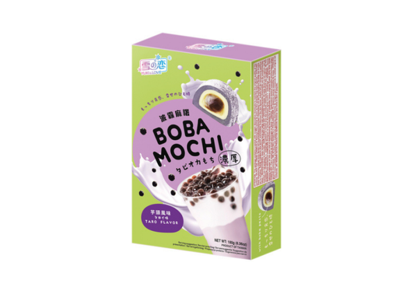%Yuki&Love Boba Mochi Taro Flavor, 180g
