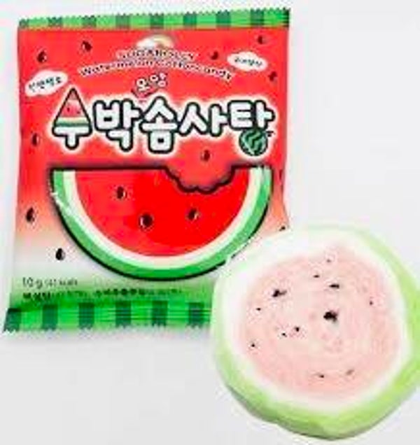Korean Rainbow Cotton Candy Watermelon (Suikerspin), 10g