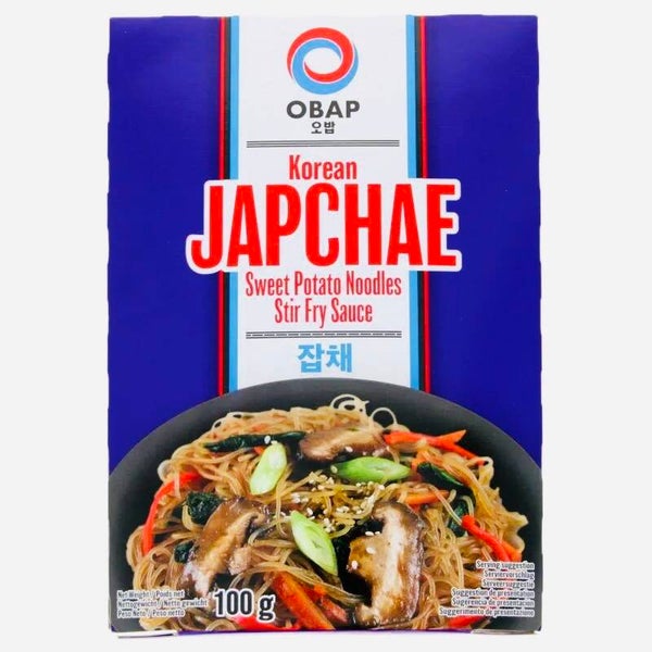 Obap Korean Japchae Sweet Potato Noodles Sauce, 100g