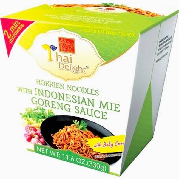 Thai Delight Hokkien Noodles with Indonesian Mie Goreng Sauce, 330g