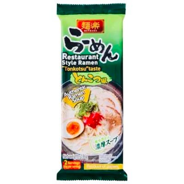 Menraku Restaurant Style Ramen Tonkotsu, 186g