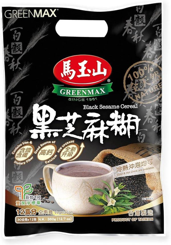Greenmax Black Sesame Cereal, 360g