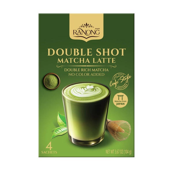 Ranong Double Shot Matcha Latte, 104g