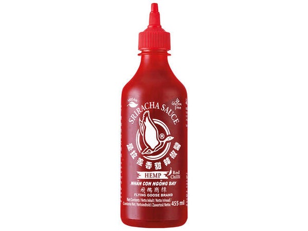 Flying Goose Sriracha Sauce HEMP Red Chilli Gluten-free, 455ml