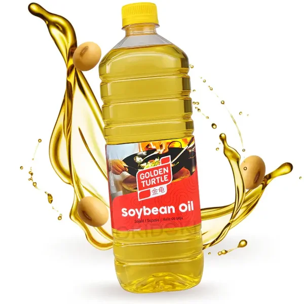 Golden Turtle Soybean Oil (Soja Bonen Olie), 1L