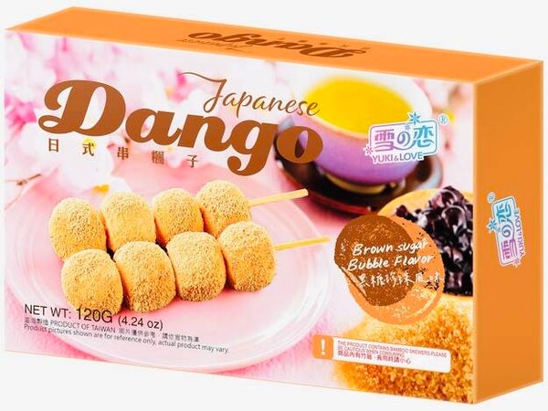Yuki&Love Japanese Dango Brown Sugar, 2x60g