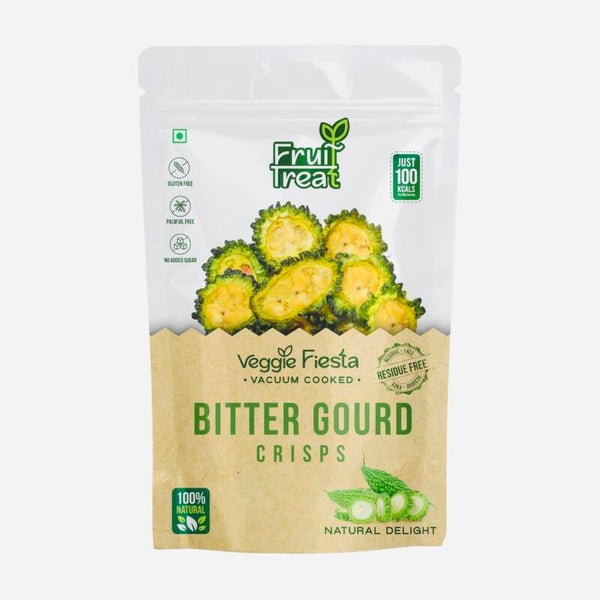 %Fruit Treat Bitter Gourd Crisps Bitter Melon, 50g