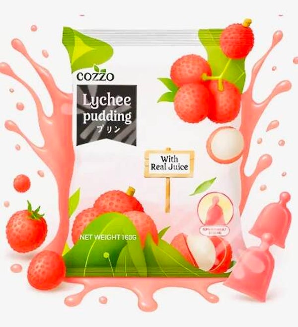Cozzo Lychee Pudding, 160g