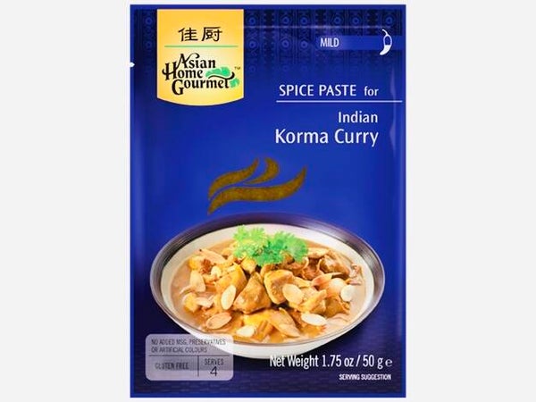 Asian Home Gourmet Indian Korma Curry ,50g