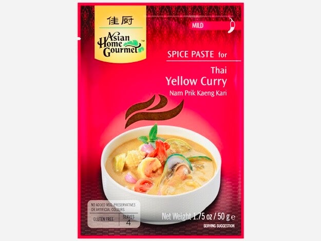 Asian Home Gourmet Thai Yellow Curry ,50g