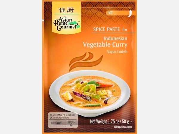 Asian Home Gourmet Indonesian Vegetable Curry,50g
