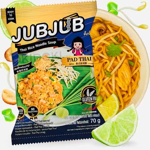 %Jubjub Thai Rice Noodle Soup Pad Thai, 70g