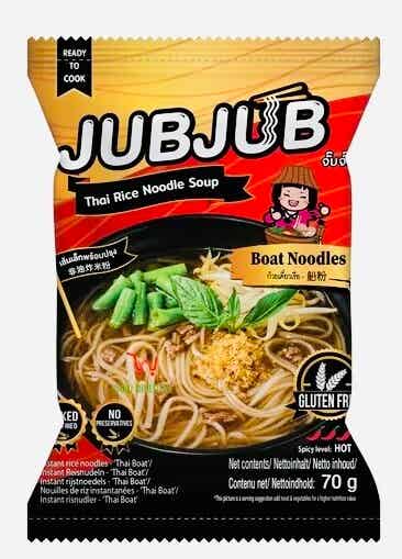 %Jubjub Thai Rice Noodle Soup Boat Noodles, 70g