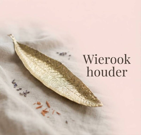 Wierook houder Golden Leaf