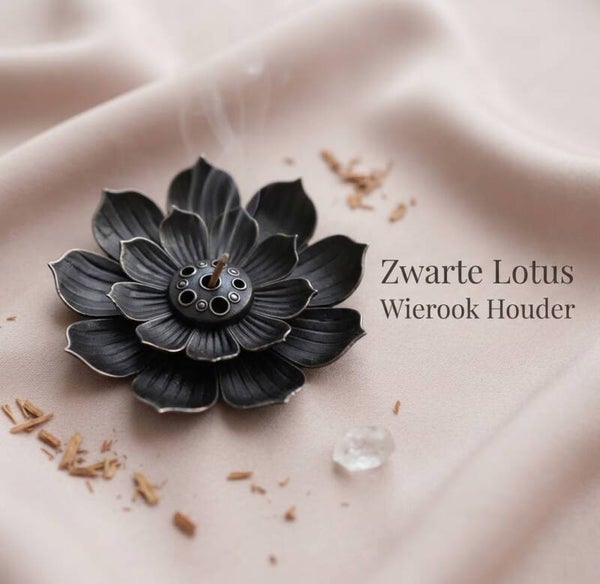 Wierook houder Lotus dark