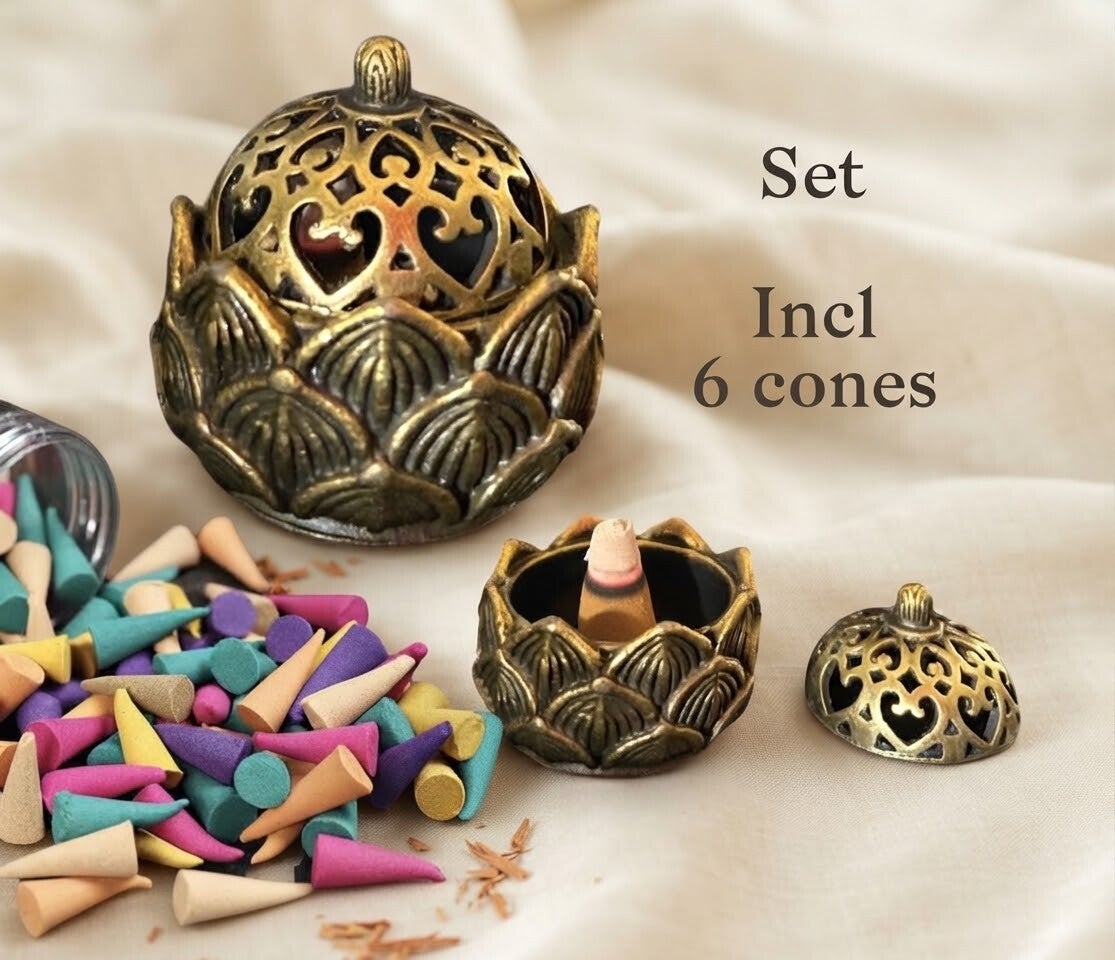 Incent Lotus cone burner set