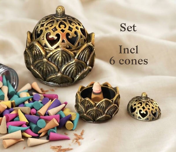 Incent Lotus cone burner set