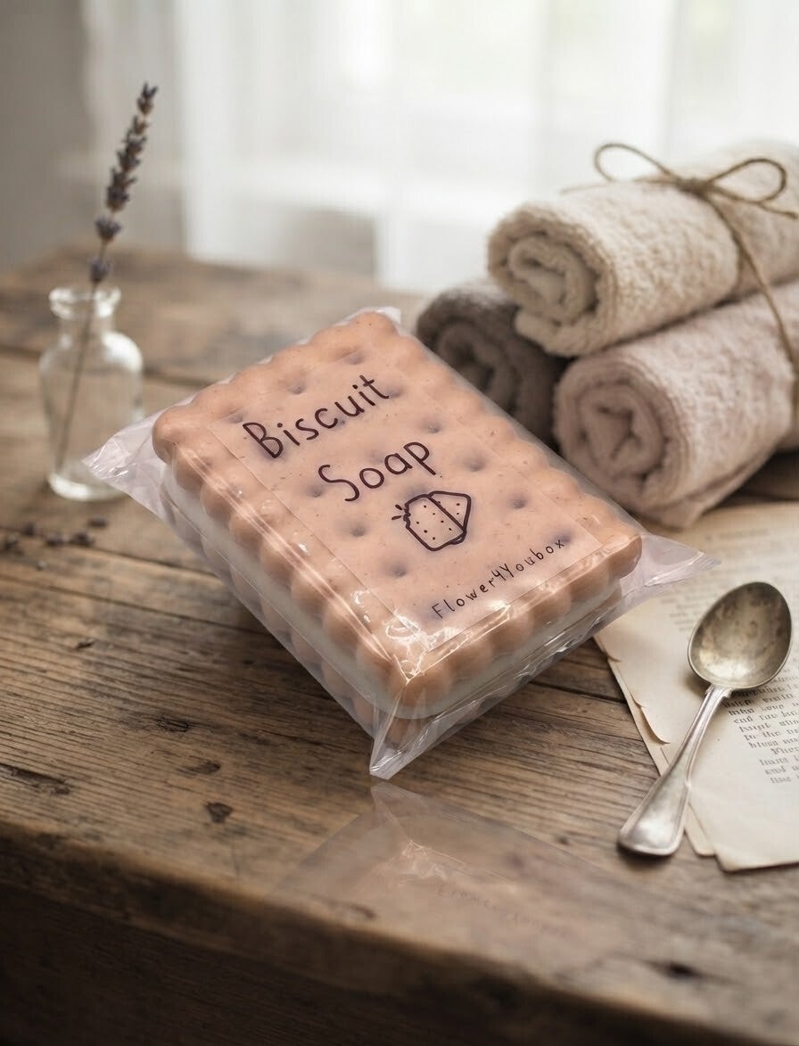 Biscuit soap