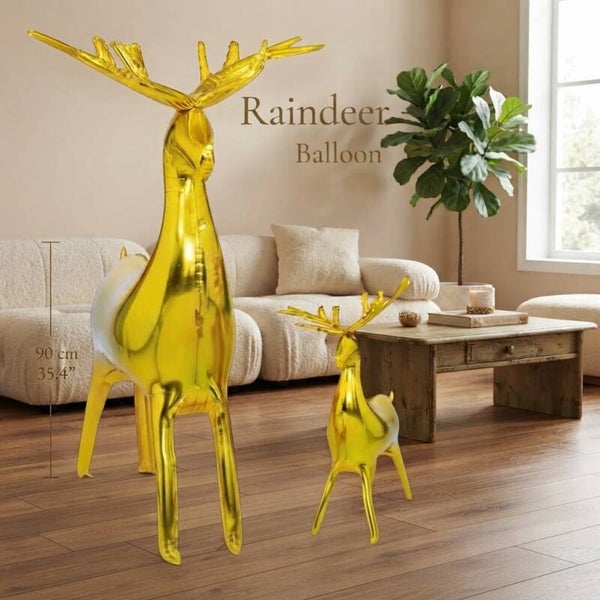 Decoratie hert ballon