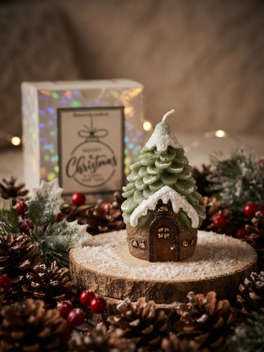 Tall Christmas Treehouse