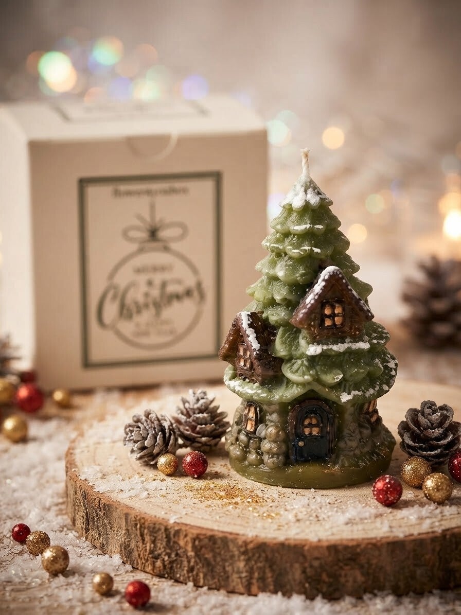 Villa Christmas Treehouse Candle
