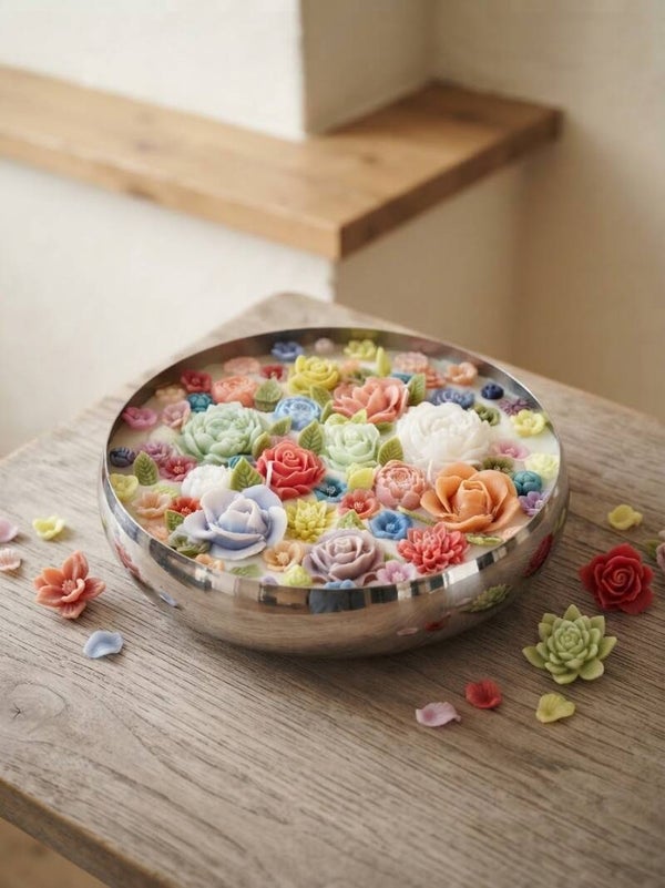 Silver Platter flowers