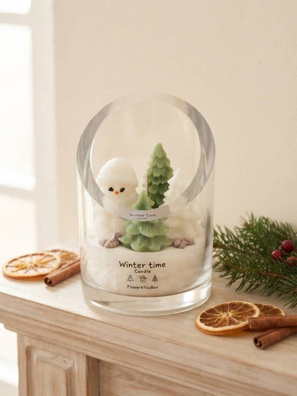 Winter time Candle