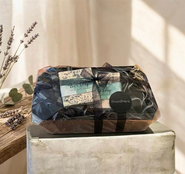 Scrub & Soap set marble