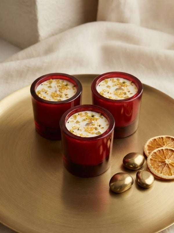 Gold Drops Candle