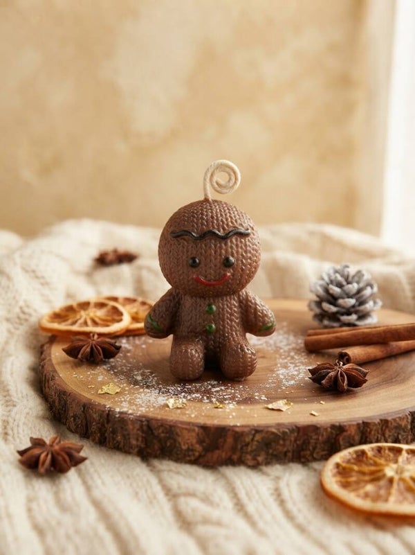 Gingerbread Candle bruin