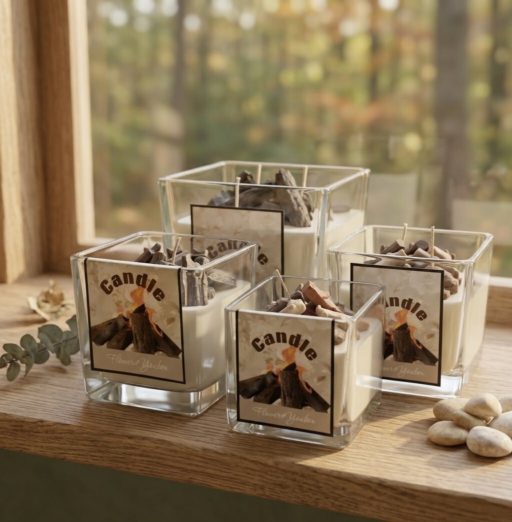 Haardvuur Candle