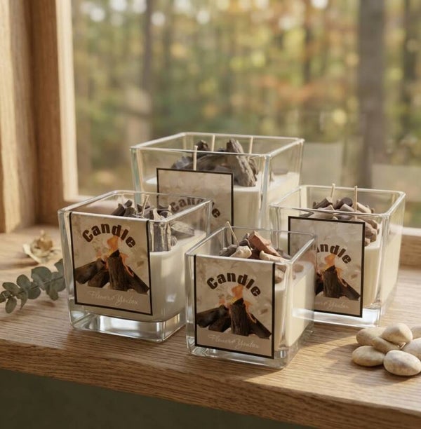 Haardvuur Candle