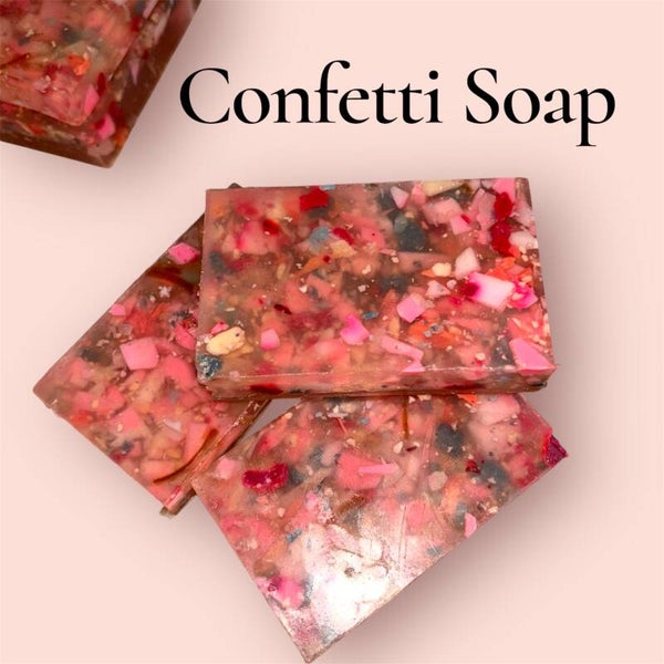 Confetti Soap bar