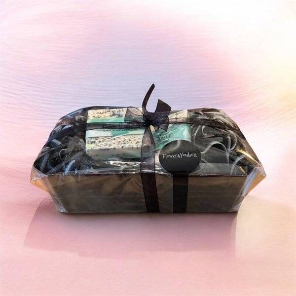 Scrub & Soap set marble