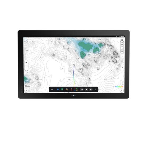 Plotter Simrad NSO 4 da 22 pollici Mappa di base mondiale 000-16319-001 senza trasduttore