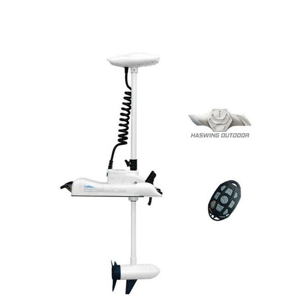 Haswing Cayman B 24V 80 lbs GPS Version G1.6 Gambo 72" 183cm BIANCO + Piastra a sgancio rapido