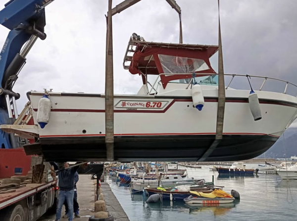 BARCA DA PESCA, COSNAVA 6.70 – VOLVO PENTA 130 CV