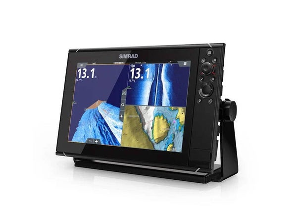 NSS16 evo3 SIMRAD Ecoscandaglio con mappa mondiale di base display HD