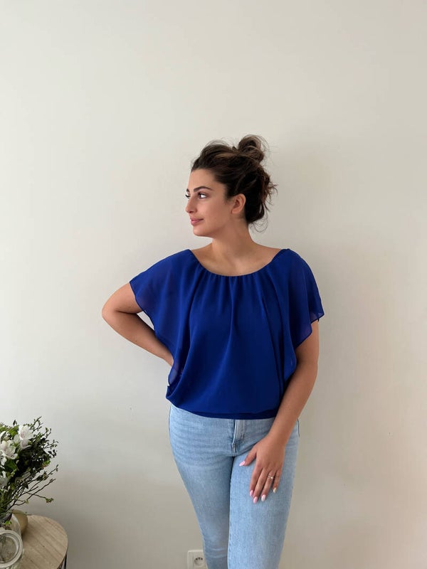 Sky blouse