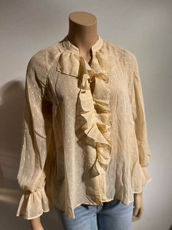 Beige blouse