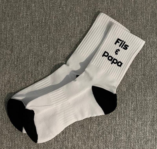 Socks 'Fils & Papa' (Kort)