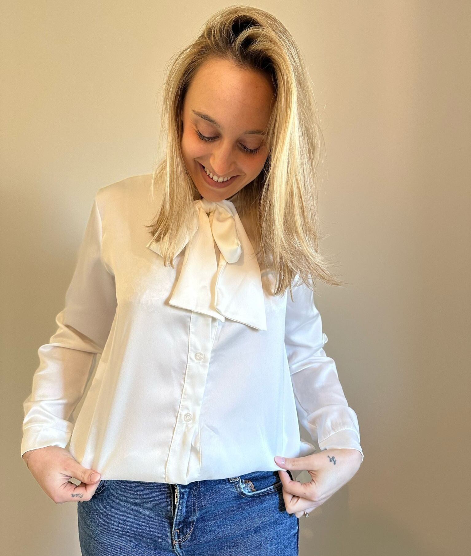 Fleur blouse (white)