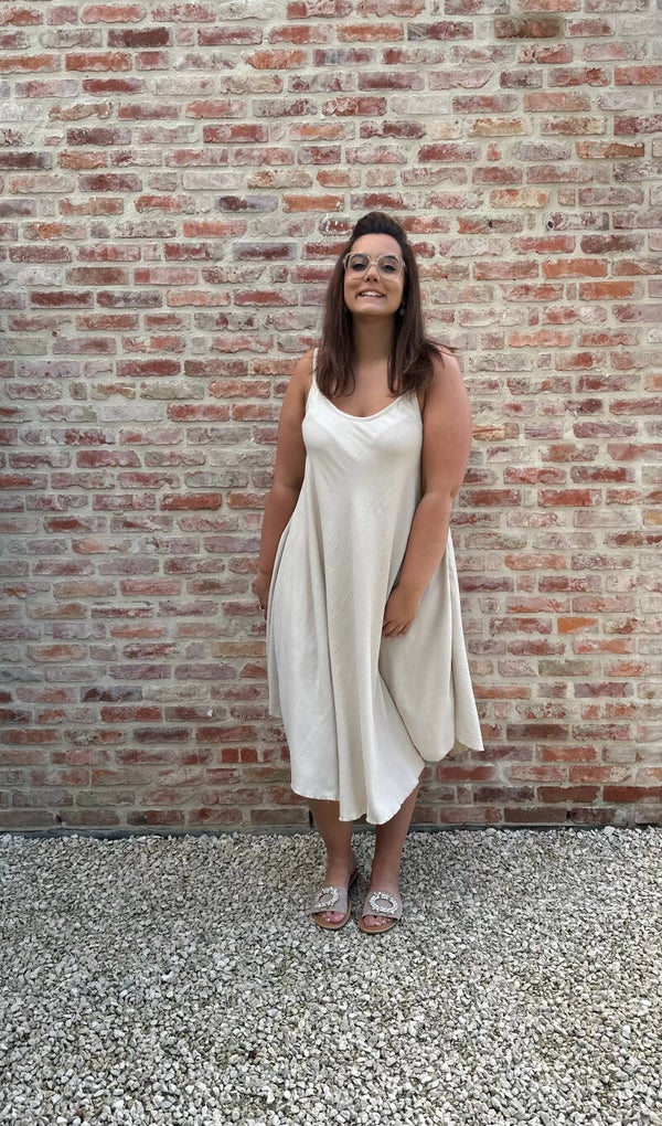 BEACH DRESS - BEIGE