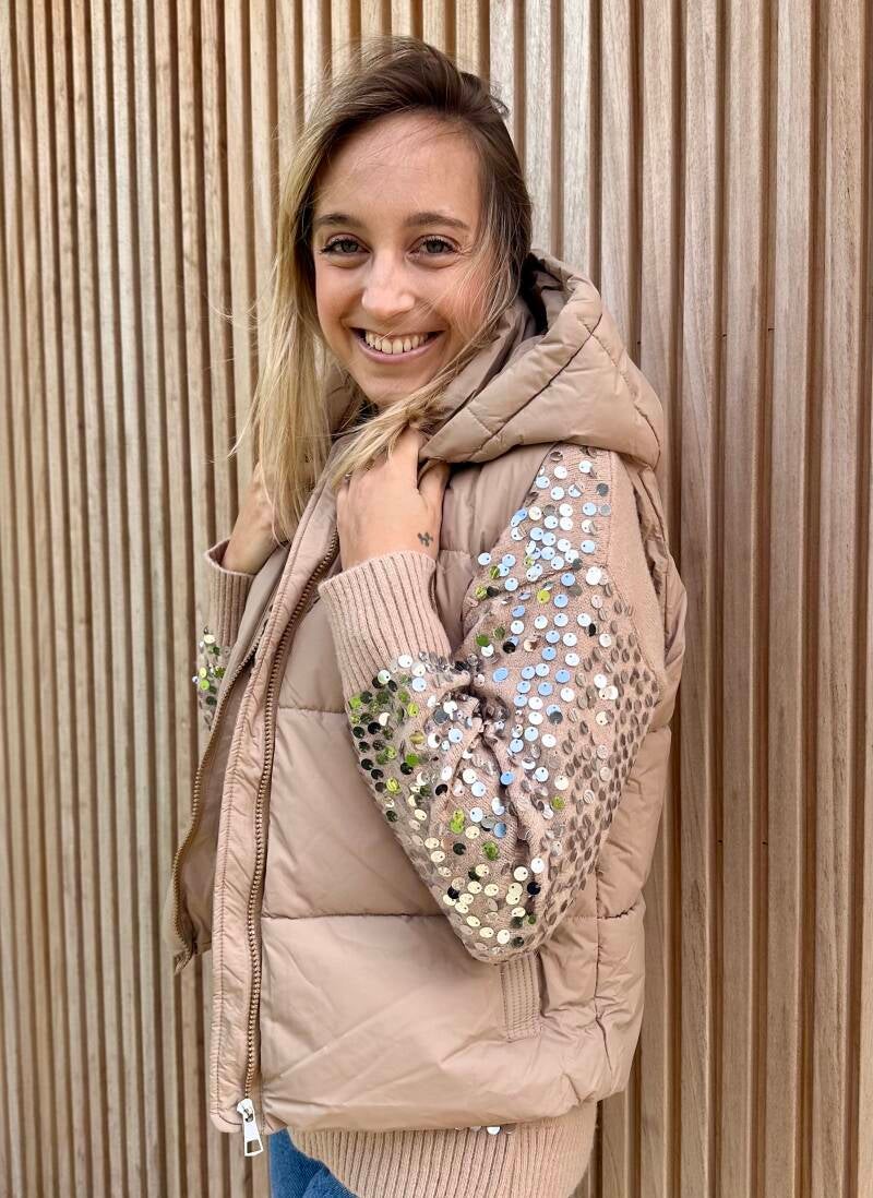 Amara bodywarmer (beige)