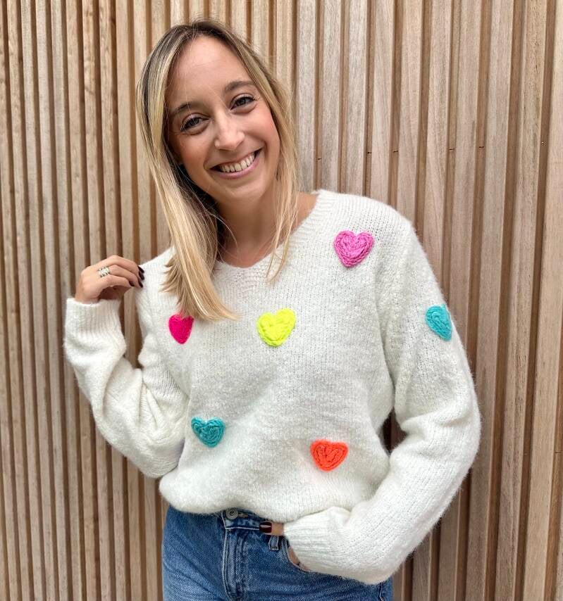 Colorful Love sweater