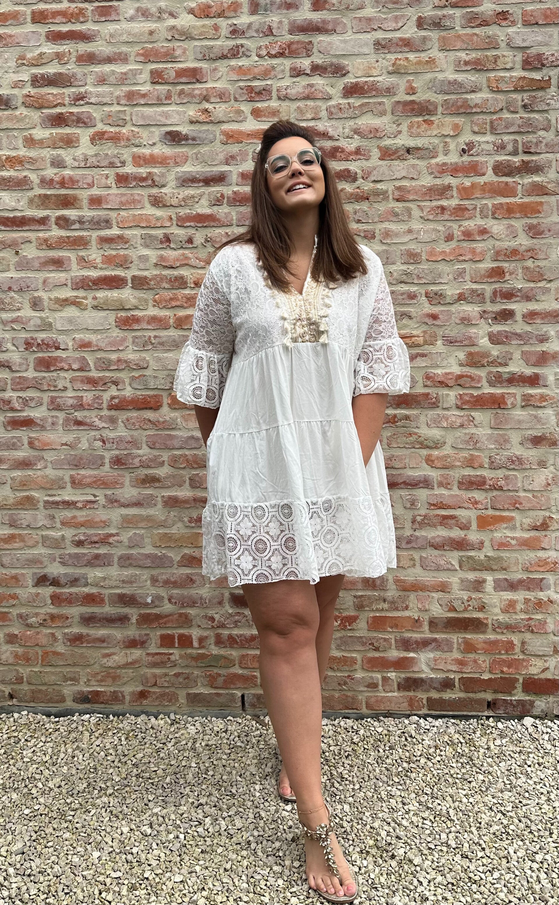 BRODERIE DRESS
