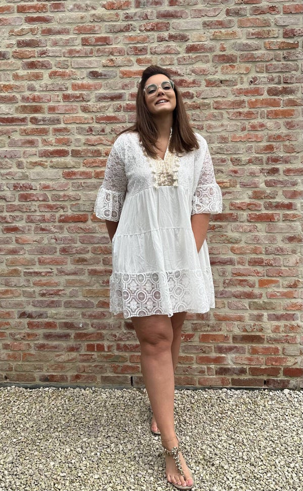 BRODERIE DRESS