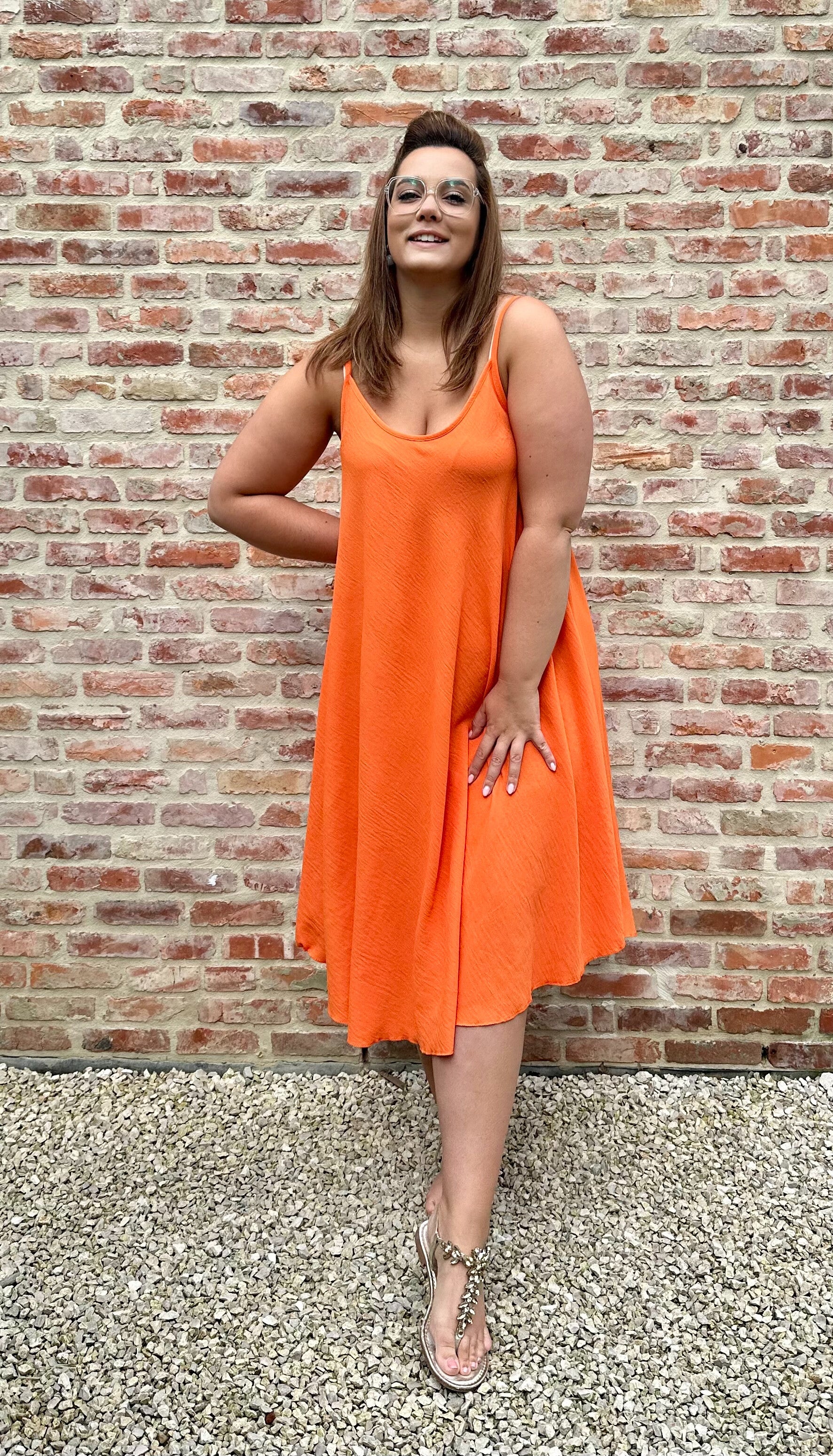 BEACH DRESS - ORANGE