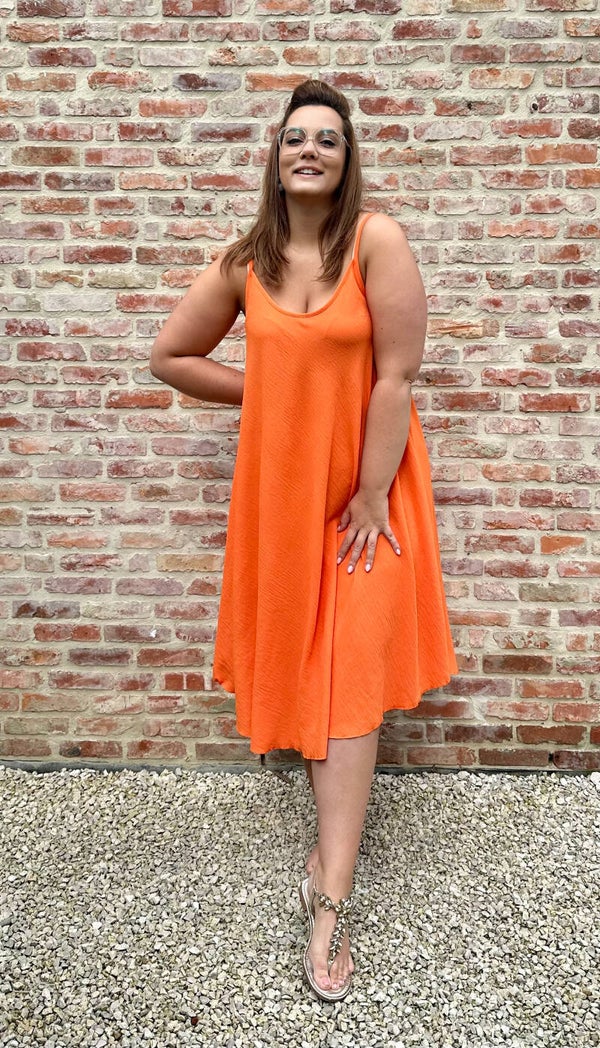 BEACH DRESS - ORANGE